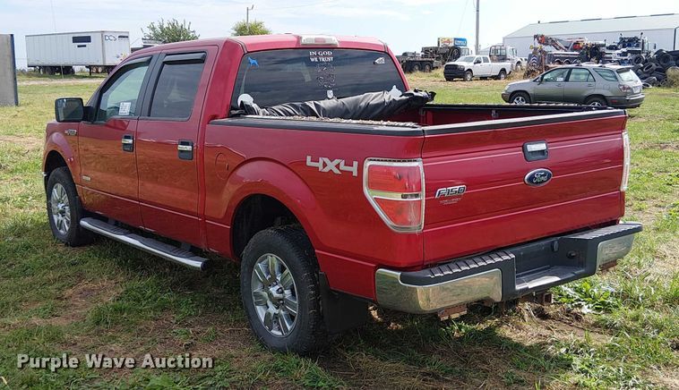 image for item DU3627 2012 Ford F150 SuperCrew pickup truck