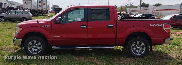 image for item DU3627 2012 Ford F150 SuperCrew pickup truck
