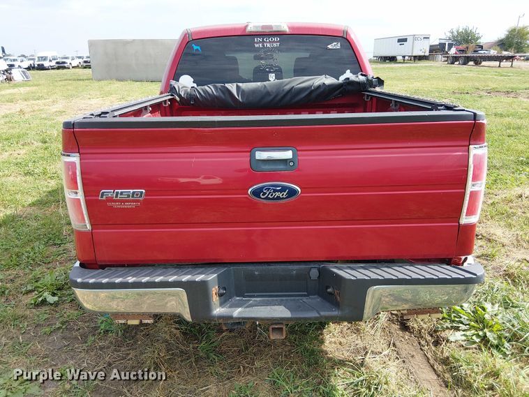 image for item DU3627 2012 Ford F150 SuperCrew pickup truck