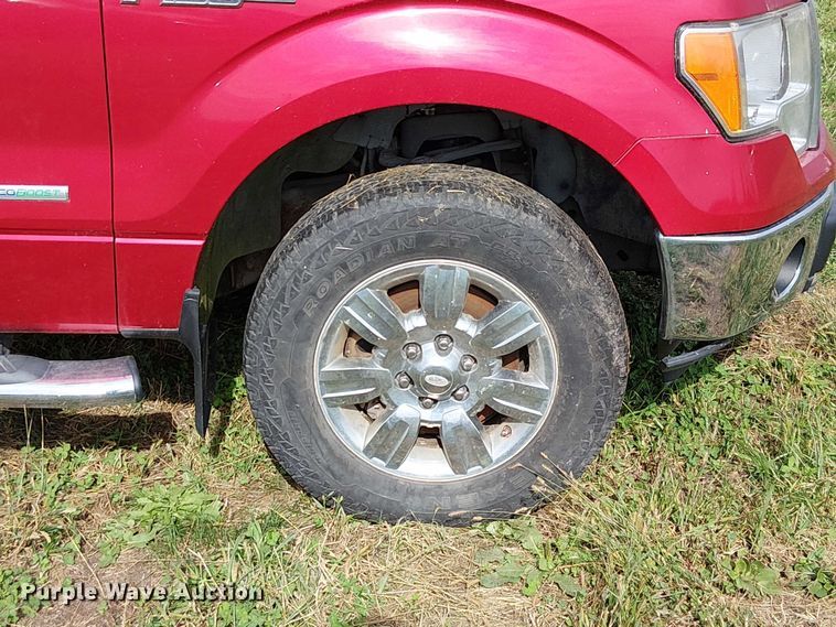 image for item DU3627 2012 Ford F150 SuperCrew pickup truck