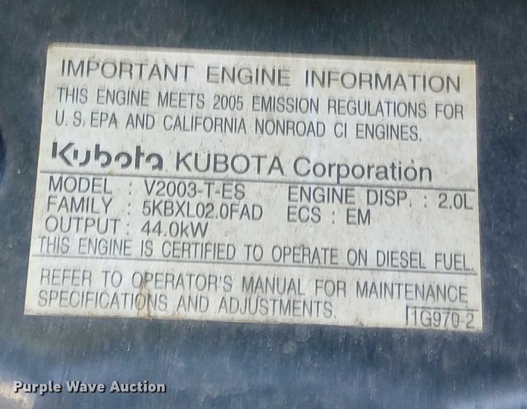 image for item DU3659 2005 Moffett M5500 forklift