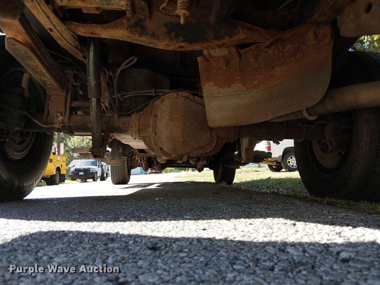 image for item DU3675 2008 Ford F250  utility bed pickup truck