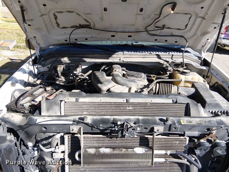 image for item DU3675 2008 Ford F250  utility bed pickup truck