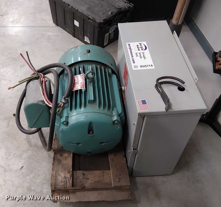 image for item DU3714 Arco Electric Roto-Phase CC-HOA rotary phase converter