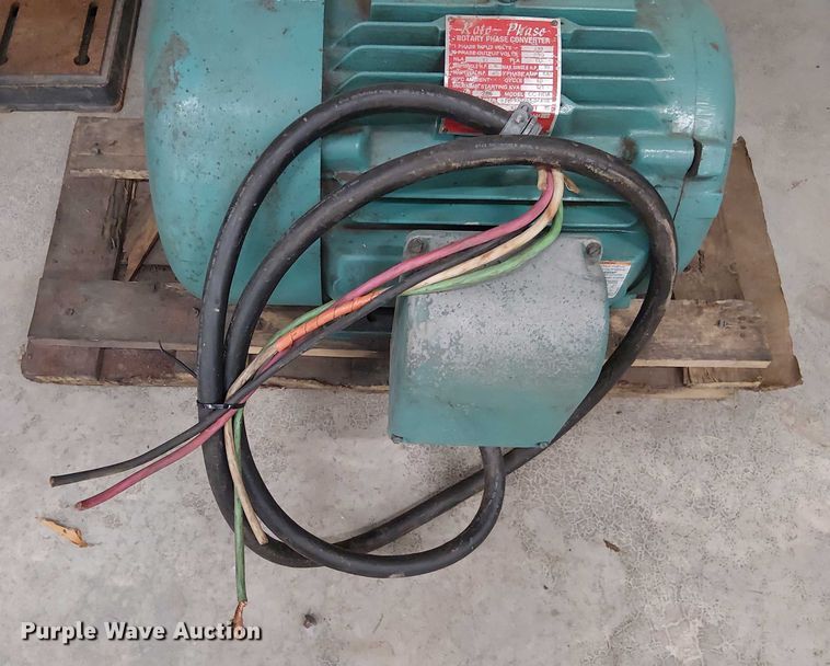 image for item DU3714 Arco Electric Roto-Phase CC-HOA rotary phase converter