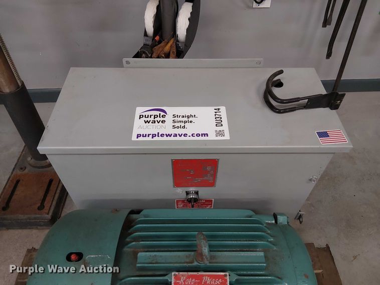 image for item DU3714 Arco Electric Roto-Phase CC-HOA rotary phase converter