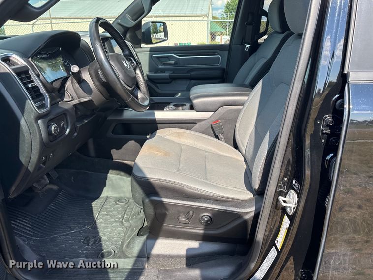 image for item DU9339 2021 RAM 1500 Bighorn Crew Cab pickup truck