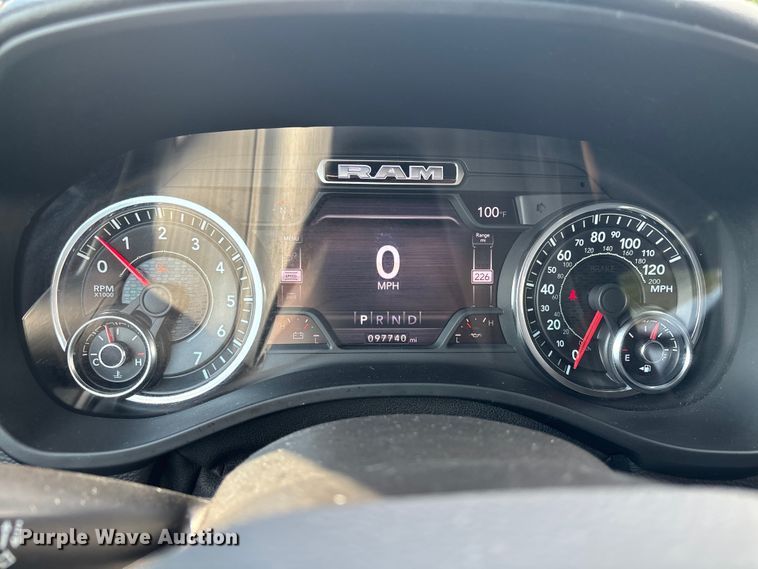 image for item DU9339 2021 RAM 1500 Bighorn Crew Cab pickup truck