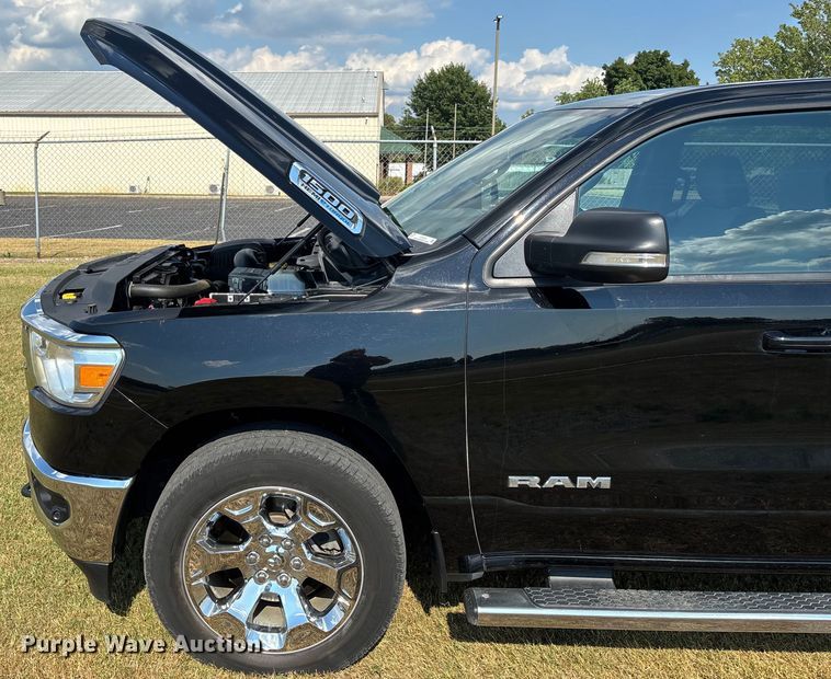 image for item DU9339 2021 RAM 1500 Bighorn Crew Cab pickup truck