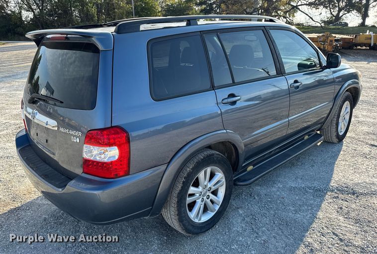 image for item DW6634 2006 Toyota Highlander Hybrid SUV