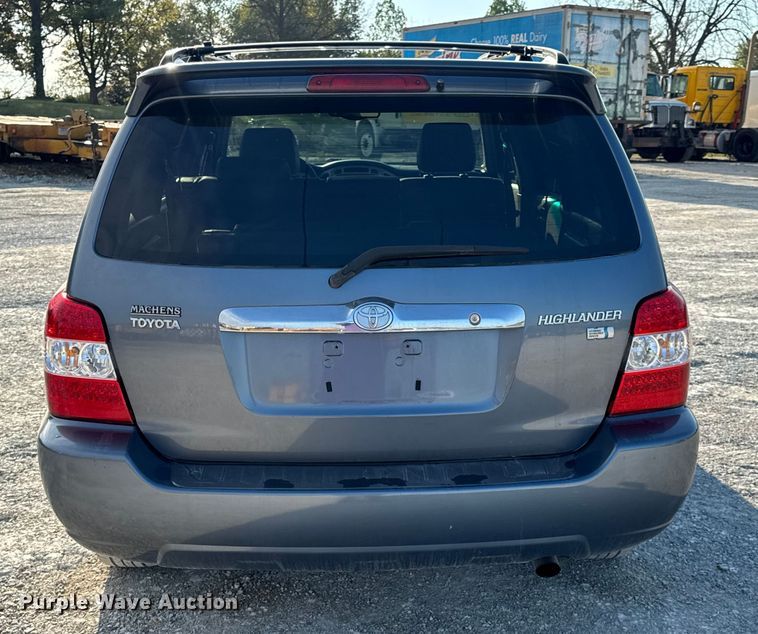 image for item DW6634 2006 Toyota Highlander Hybrid SUV