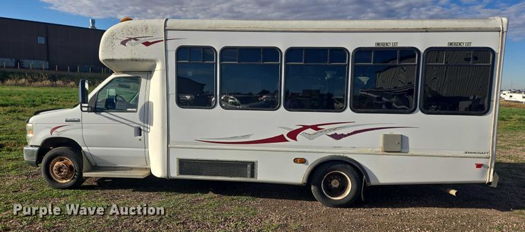 image for item DY1378 2008 Ford Starcraft shuttle bus