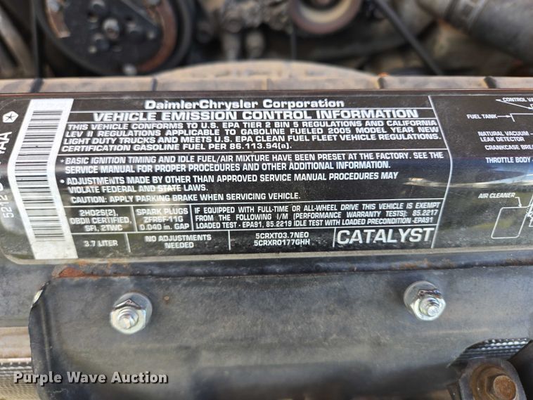 image for item DY1426 2005 Jeep Liberty SUV