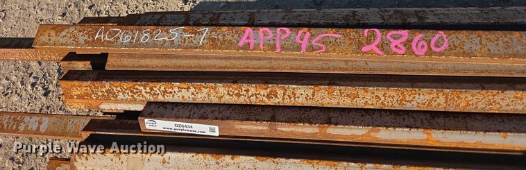 image for item DZ6434 Approximately 45 rectangular tubing