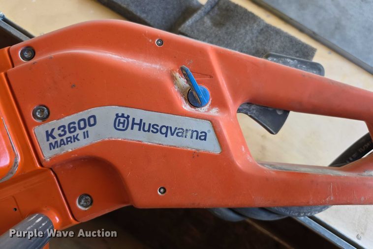 image for item DZ6456 Husqvarna K3600 Mark II  ring saw