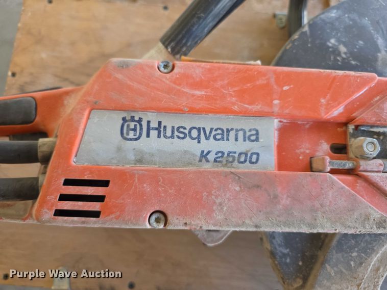 image for item DZ6457 Husqvarna K2500 concrete saw