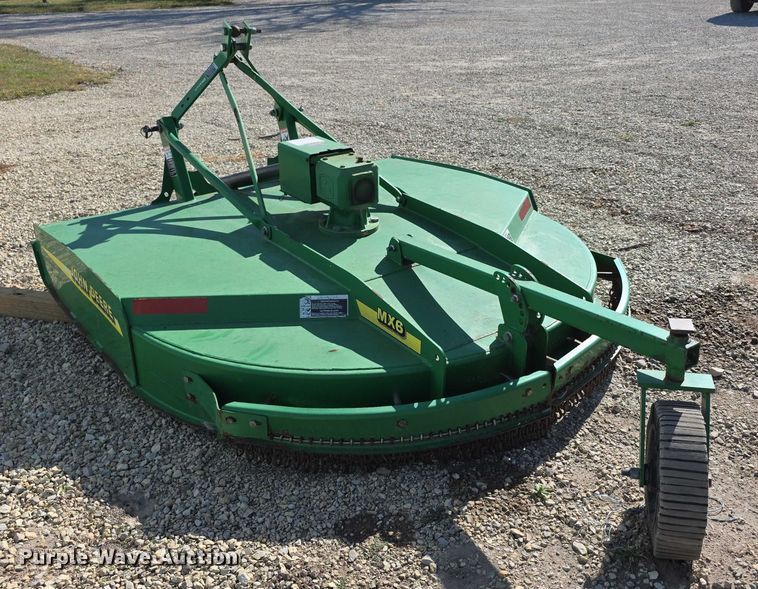 image for item DZ6462 John Deere MX6 rotary mower