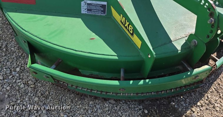 image for item DZ6462 John Deere MX6 rotary mower