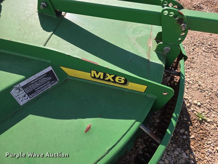 image for item DZ6462 John Deere MX6 rotary mower