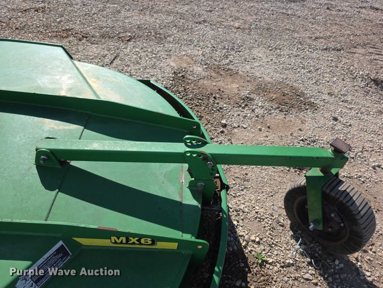 image for item DZ6462 John Deere MX6 rotary mower