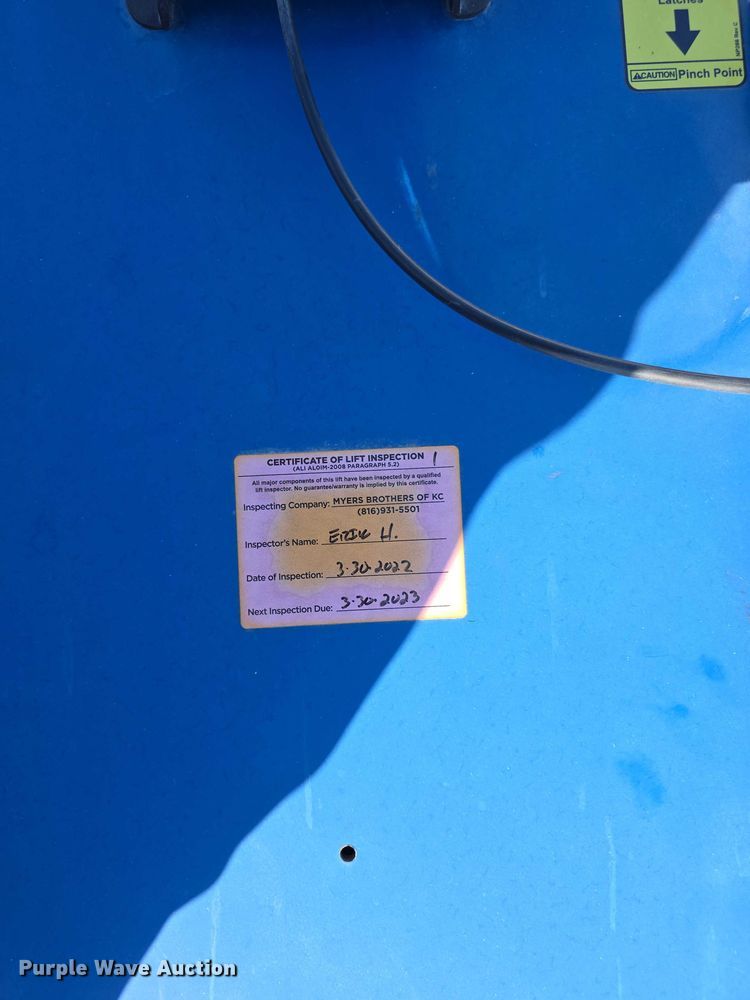 image for item DZ6464 2011 Rotary Lift SP018N310 two post automotive lift