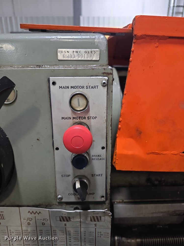 image for item DZ6465 Clausing  Colchester metal lathe