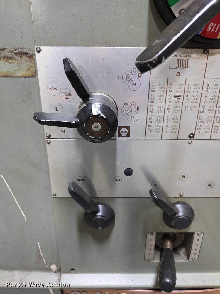 image for item DZ6465 Clausing  Colchester metal lathe