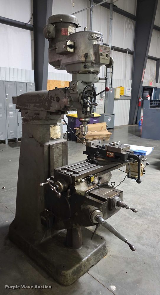 image for item DZ6466 Bridgeport Series I  milling machine