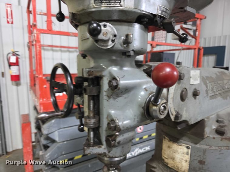 image for item DZ6466 Bridgeport Series I  milling machine