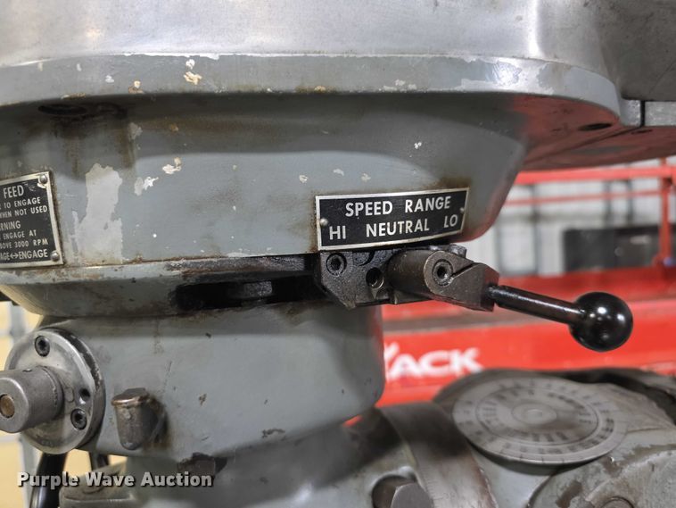 image for item DZ6466 Bridgeport Series I  milling machine