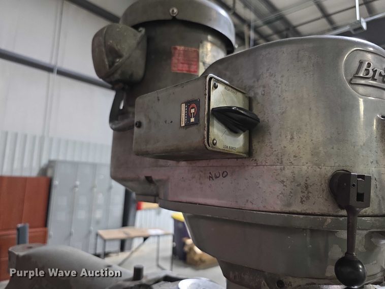 image for item DZ6466 Bridgeport Series I  milling machine