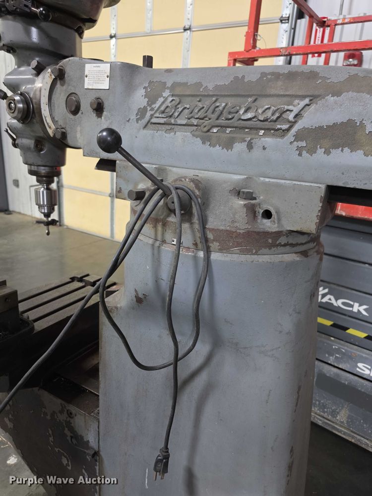 image for item DZ6466 Bridgeport Series I  milling machine
