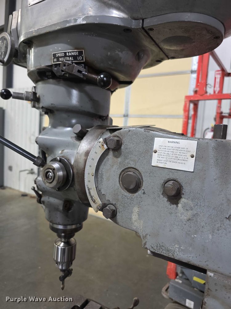 image for item DZ6466 Bridgeport Series I  milling machine