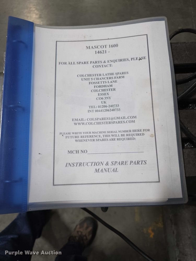 image for item DZ6466 Bridgeport Series I  milling machine