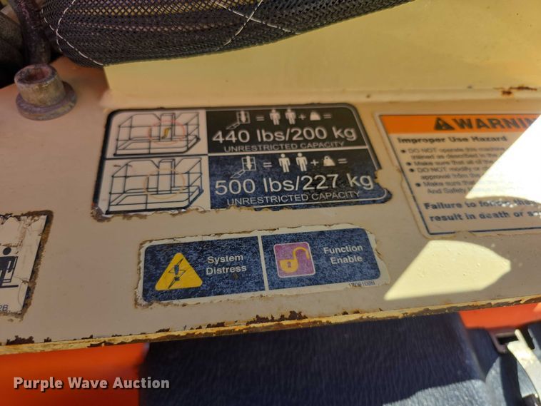 image for item DZ6471 2007 JLG T350 boom lift