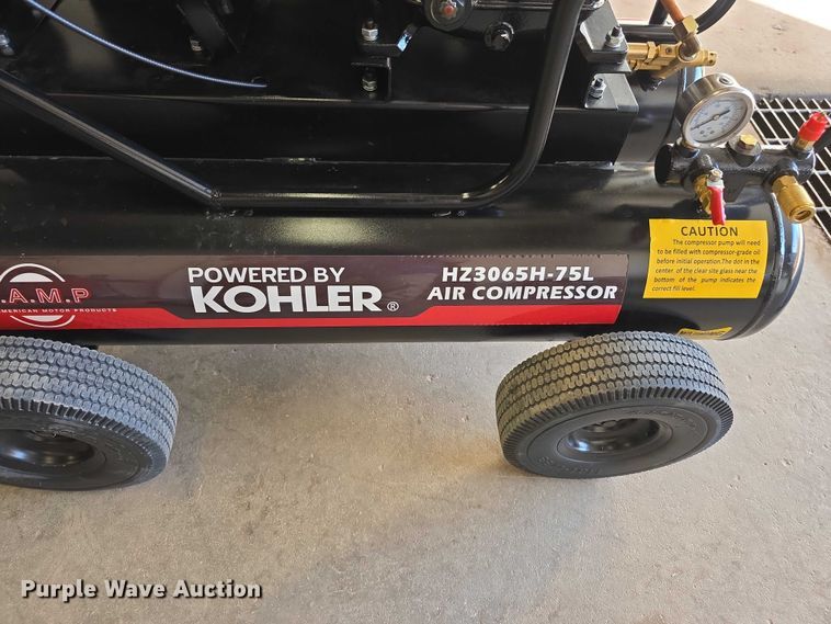 image for item DZ6472 Kohler HZ3065H75L air compressor