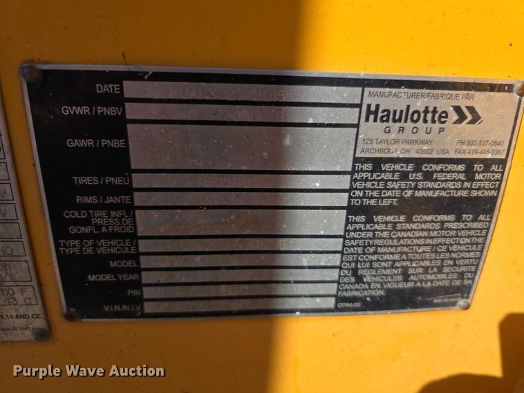 image for item DZ6475 2017 Haulotte 4527A boom lift