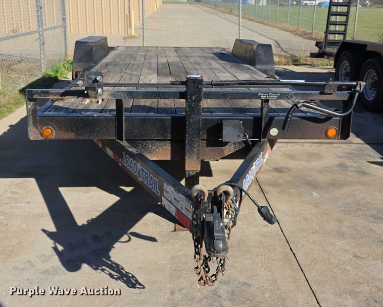 image for item DZ6477 2017 Load Trail tilt deck utility trailer