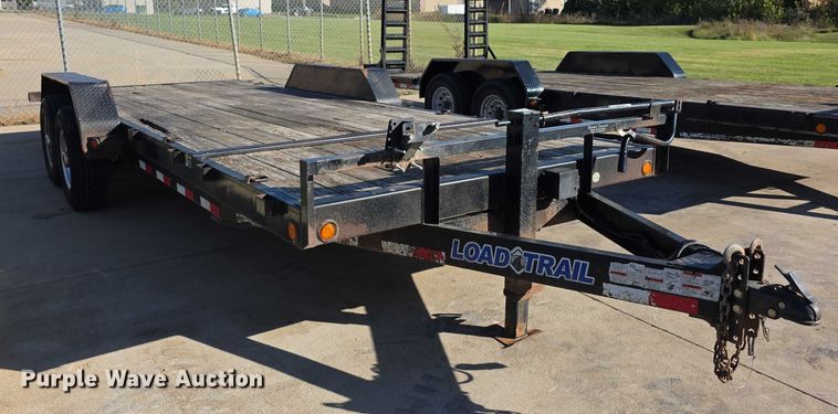 image for item DZ6477 2017 Load Trail tilt deck utility trailer