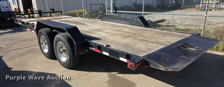 image for item DZ6477 2017 Load Trail tilt deck utility trailer