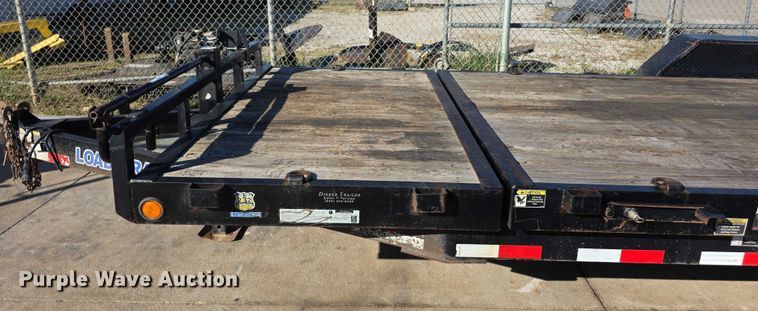 image for item DZ6477 2017 Load Trail tilt deck utility trailer