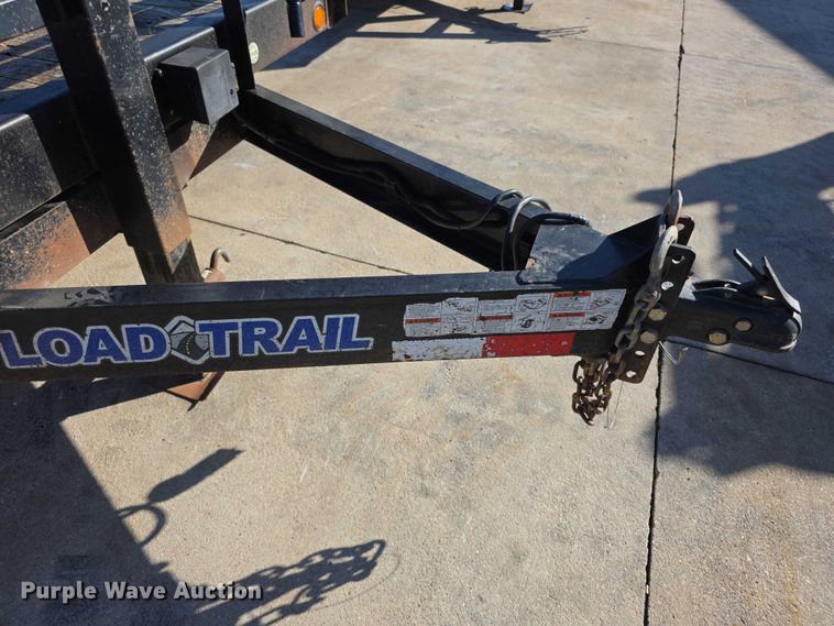 image for item DZ6477 2017 Load Trail tilt deck utility trailer
