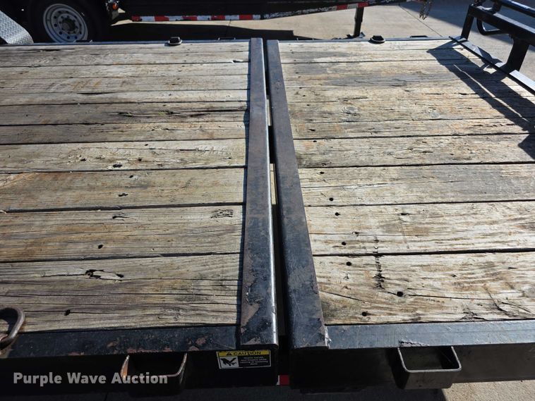 image for item DZ6477 2017 Load Trail tilt deck utility trailer