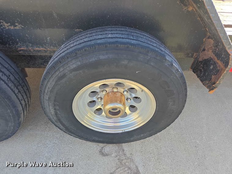 image for item DZ6477 2017 Load Trail tilt deck utility trailer