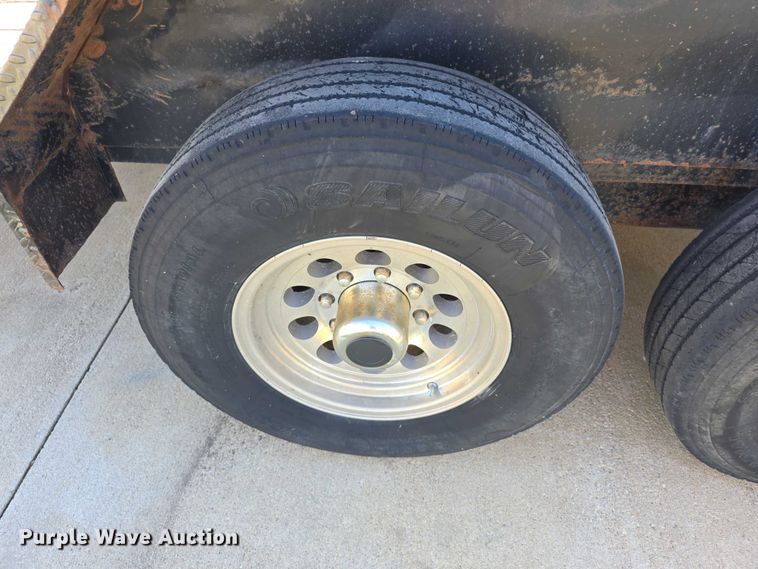 image for item DZ6477 2017 Load Trail tilt deck utility trailer