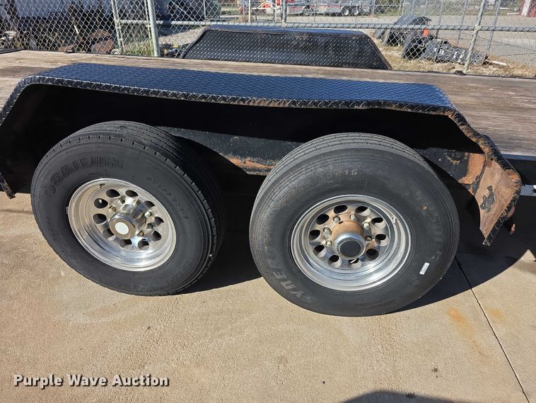 image for item DZ6477 2017 Load Trail tilt deck utility trailer