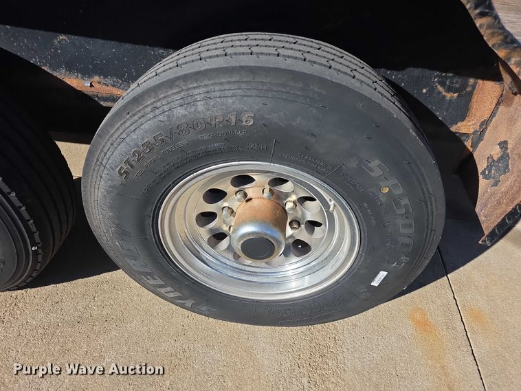 image for item DZ6477 2017 Load Trail tilt deck utility trailer