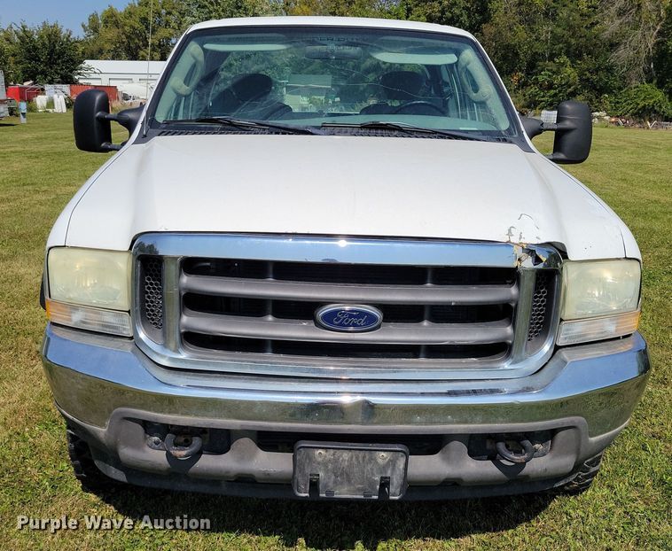 image for item DZ6565 2004 Ford F350 SuperCab pickup truck
