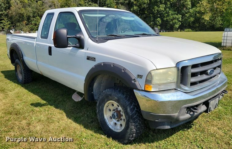 image for item DZ6565 2004 Ford F350 SuperCab pickup truck