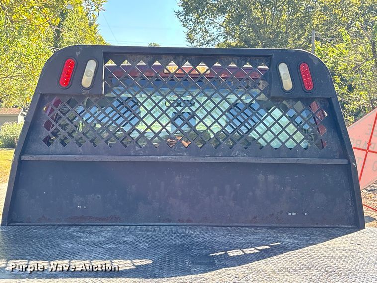 image for item EA6989 2012 Ford F350 Super Duty SuperCab flatbed pickup truck